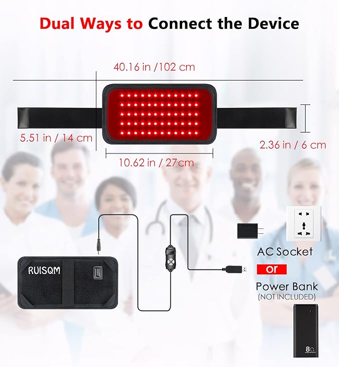Red Light Therapy for Body 850nm Near 660nm Red