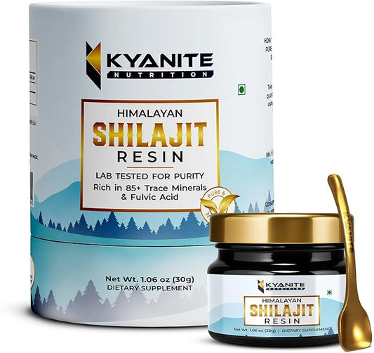 Pure Himalayan Shilajit 30g - 100% Original 85+ Trace 75 Servings
