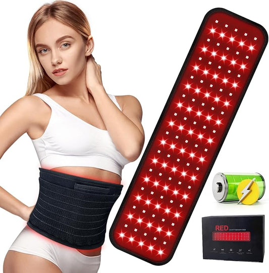 Red Light Therapy for Body, Rechargeable 660nm&850nm Cordless