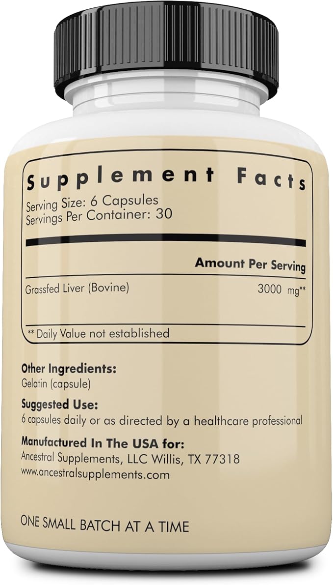 Ancestral Supplements Beef Organs and Stack Variation (Organs Starter Pack)