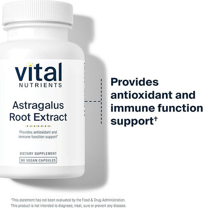 Vital Nutrients - Astragalus Root Extract 90 Vegetarian 300 mg