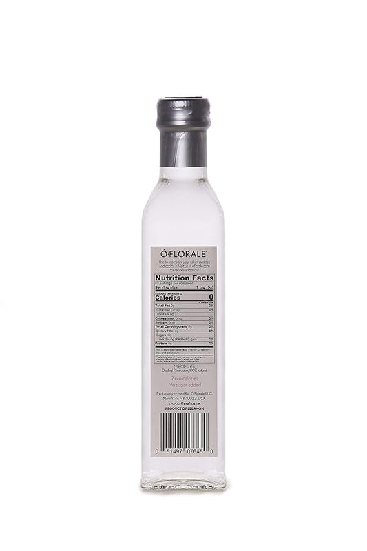 OFLORALE Rose Water, 8.45 fl oz, Food Grade, 100% Pure & Natural, No Sugar, Zero Calories, for Cooking, Baking and Cocktails