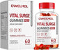 Vital Surge Gummies for Men Supplement, Vital Surge MAX Strength VitalSurge Advanced Formula, VitalSurge Advanced Health Wellness Support Gummies(60 Gummies)