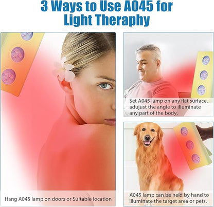 Red Light Therapy at Home 660nm and 850nm Dimming 45watts Infrared