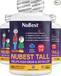 NuBest Tall Kids for Toddlers and 2 to 9 - 60 Chewable 3 Pack