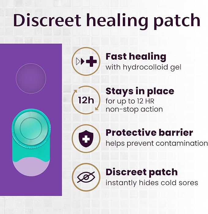 Mederma Discreet Cold Sore Healing Patch (30 Patches)