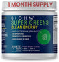 BIOHM Super Greens Clean Energy 30 Servings 34 Natural