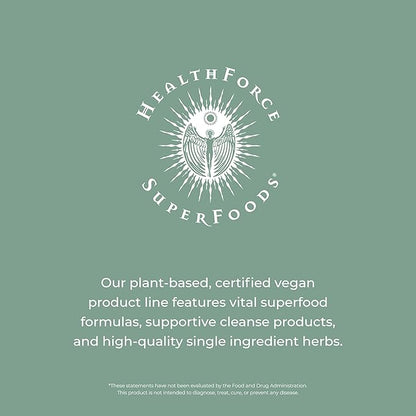 HealthForce SuperFoods Vitamineral Green - Mineral Supplement for Immune & Thyroid Support - Green Powder Supplement with Ingredients from The Land - Gluten-Free & Vegan - 500 Grams (Pack of 2)