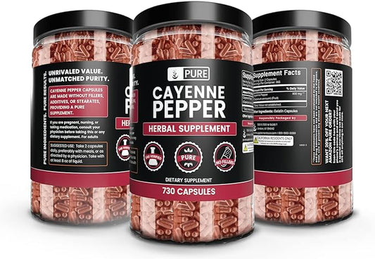PURE ORIGINAL INGREDIENTS Cayenne Pepper (730