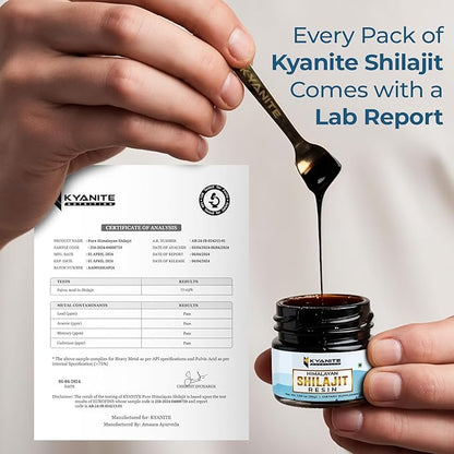 Pure Himalayan Shilajit 30g - 100% Original 85+ Trace 75 Servings