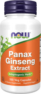 NOW Supplements, Panax Ginseng (Root) 500 100 Veg