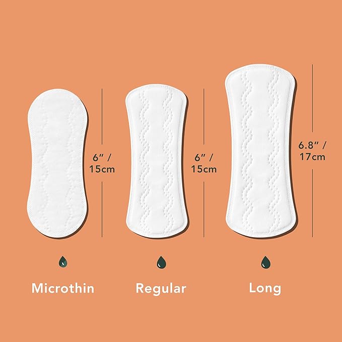 Rael Panty Liners for Women, Organic 36 Count)