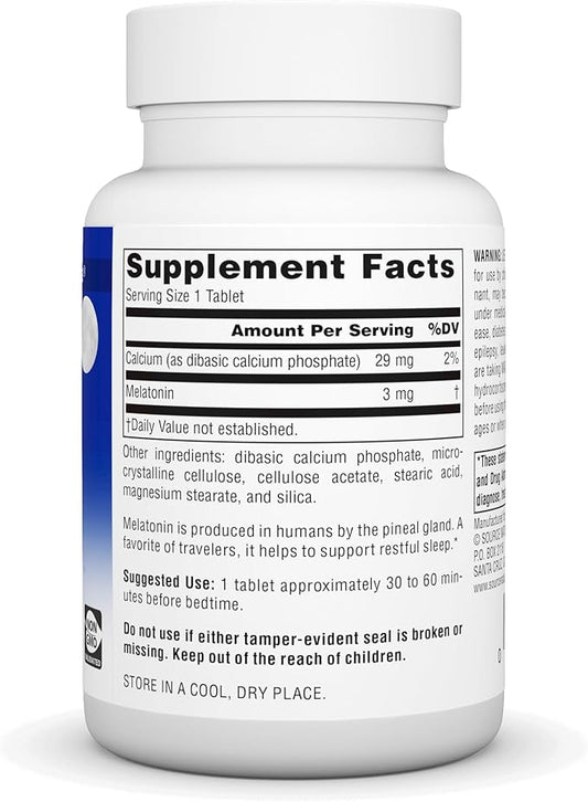Source Naturals Time Released Melatonin 3 mg 240 Time