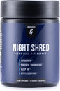 Night Shred Fat Burner and Natural 5-HTP, CLA, (60 Vegetarian