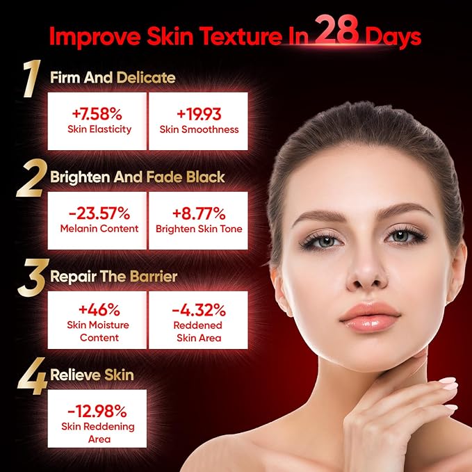 Red Light Therapy for Face,Red Light 4 Modes