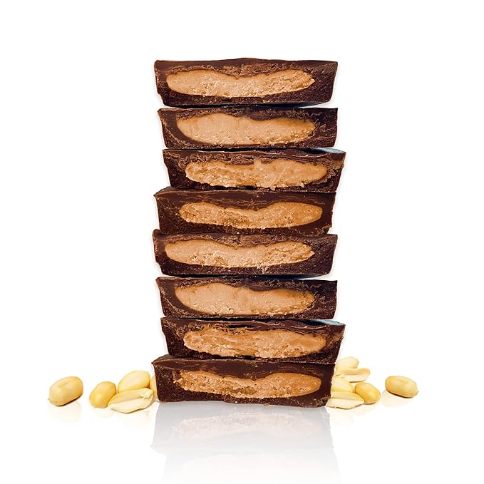 No Sugar Keto Peanut Butter Cups, 60 Cups, Diabetic safe treat, Low Net Carb (1g), Sugar Free (0g) Keto Fat Bomb Snacks with 7g Healthy Fat - Gluten Free, All Natural, Non-GMO