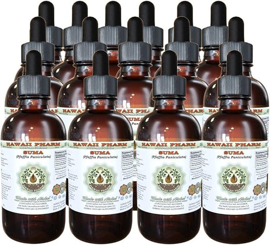 Suma Alcohol-Free Liquid Extract, Suma (Pfaffia 15x4 fl.oz