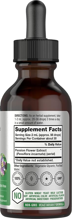 Horbäach Passion Flower Tincture 2 fl
