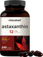 NatureBell Astaxanthin 12mg, 240 Softgels, Made 4 Month
