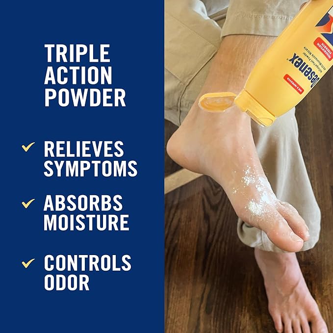 Desenex Anti-Fungal Foot Powder, Cures Most 2% Miconazole 3oz Bottle