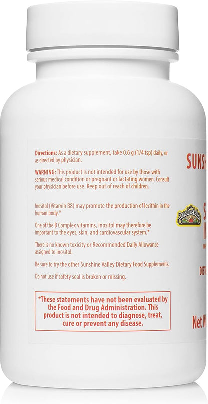 Super Inositol, Vitamin B8 Powdered Dietary 2 oz