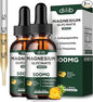 (2 Pack) Magnesium Glycinate Supplement, Magnesium 500mg Ashwagandha,