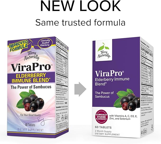 Terry Naturally ViraPro 60 Tablets, 2 - 120 Total