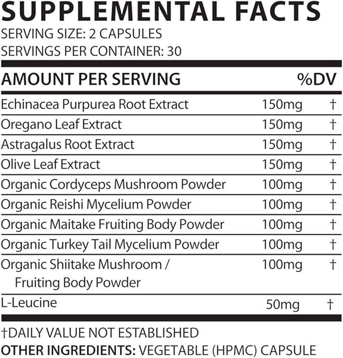 BIO-ESSENTIALS, Resilient - Natural Immune System 60 Capsules
