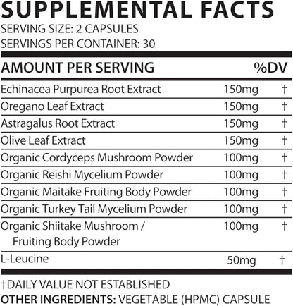BIO-ESSENTIALS, Resilient - Natural Immune System 60 Capsules