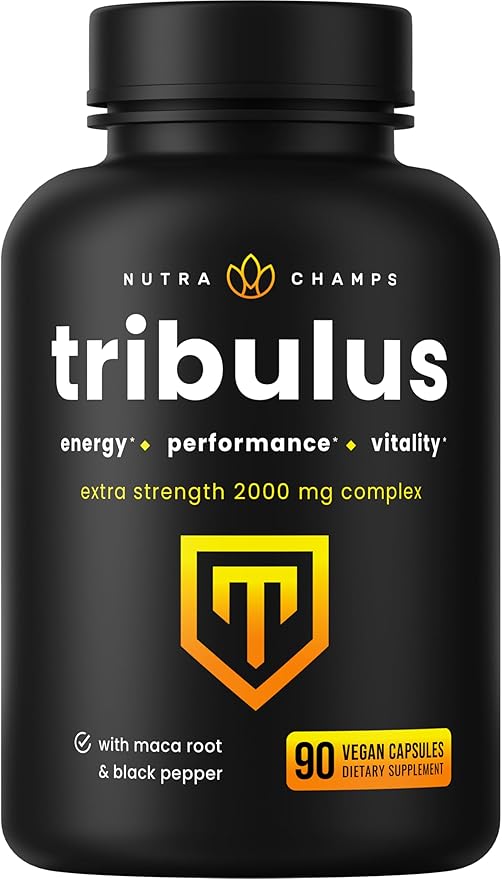 Tribulus Terrestris for Men 2000mg Supplement 90 Vegan