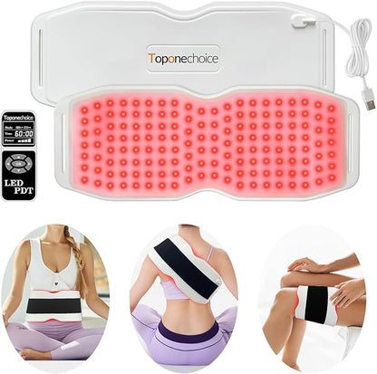 Red Light Therapy Belt, 450pcs 660nm 850nm 940nm, 940nm, Infrared