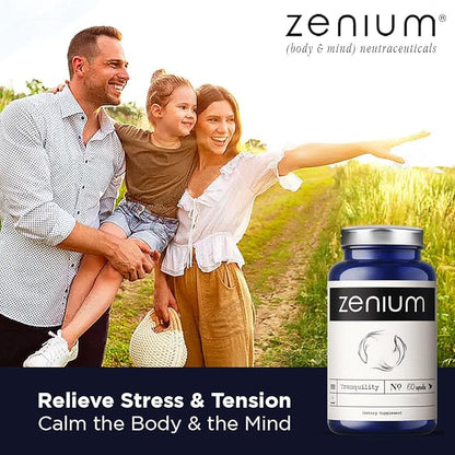 Relieve Stress, Tension, Worry, Nervousness, & Irritability |60 Capsules