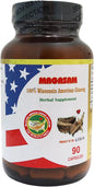 100% Pure Wisconsin American Ginseng Capsules 1000mg per 90 Capsules 45 Day