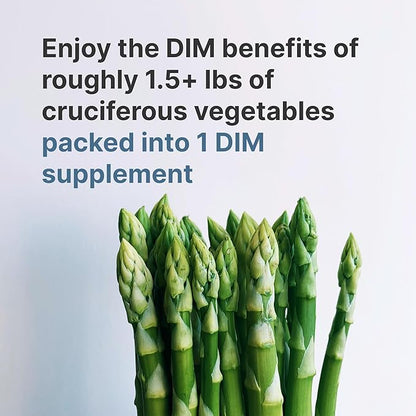 DIM (Diindolylmethane) Supplement | 60-Day Supply | Plastic-Free | Quality Ingredient Testing | Hormonal Balance | PCOS | Menopause | Hormonal Acne | Estrogen Balance
