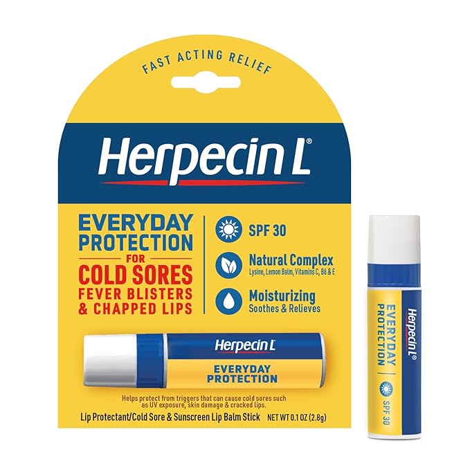 Herpecin L Lip Balm Stick 30 0.1 Ounce SPF30 and