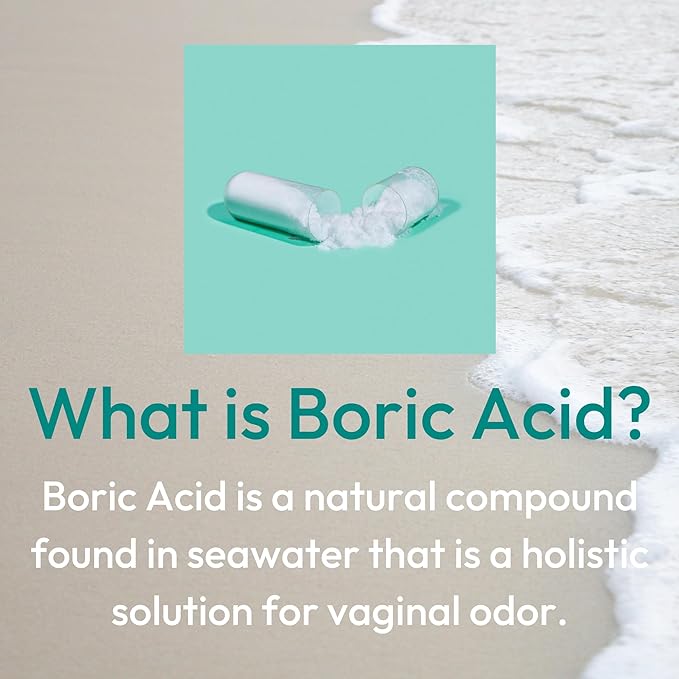 pH-D Feminine Health - 600 mg Boric Acid Suppositories - Woman Owned - for Vaginal Odor Use - 72 count