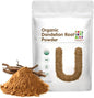 UNLEASH'D ORGANIC Organic Dandelion Root Powder 16 oz for Tea and Beverages Vegan Friendly Detoxifies and Supports Digestive Health