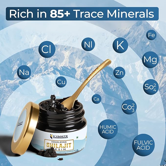 Pure Himalayan Shilajit 30g - 100% Original 85+ Trace 75 Servings