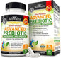 Prebiotics for Advanced Gut Health - Immune System Support & Dietary Fiber - Fuels Good Bacteria Growth to Promote Digestive Health - Gas & Digestion Support - Probiotics for Men & Women - 60 Capsules