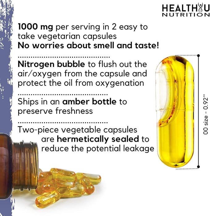 Premium Black Cumin Seed Oil Capsules 3 6 6 9 9 Vitamin 1000 mg