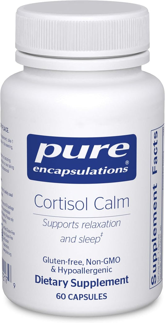 Pure Encapsulations Cortisol Calm 60 Capsules