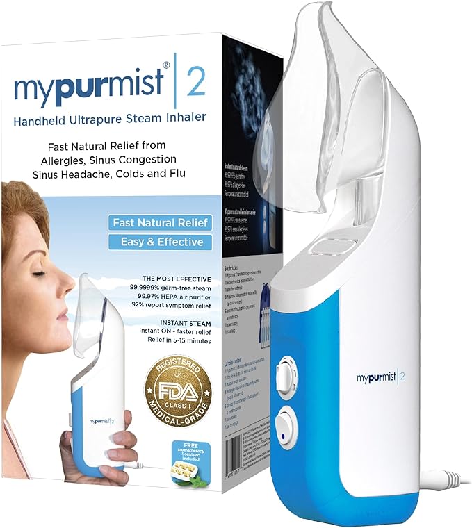 mypurmist Ultrapure Steam Inhaler (Plug-in)