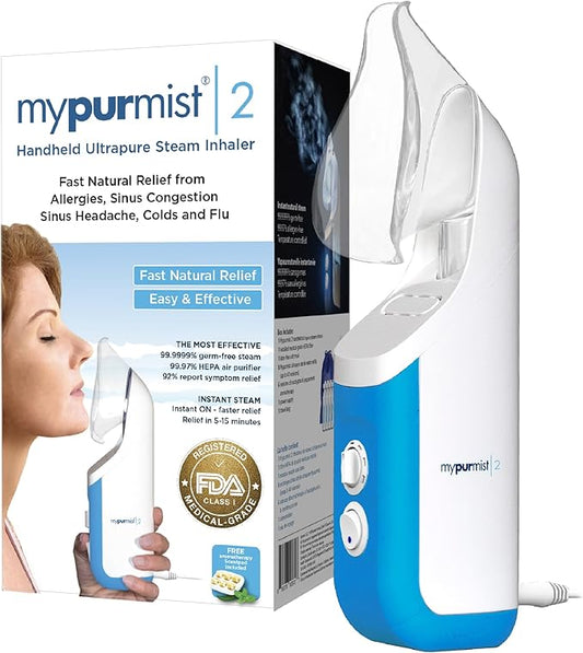 mypurmist Ultrapure Steam Inhaler (Plug-in)