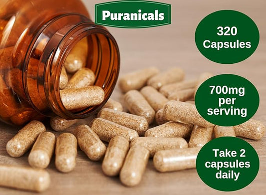 Cissus Premium 320 Capsules Non GMO 700 mg 100% Pure