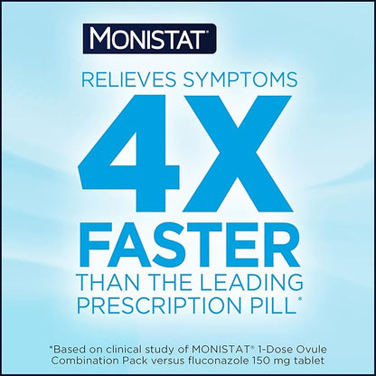 Monistat 1 Day Yeast Infection Treatment 1 Prefilled 1 Pack