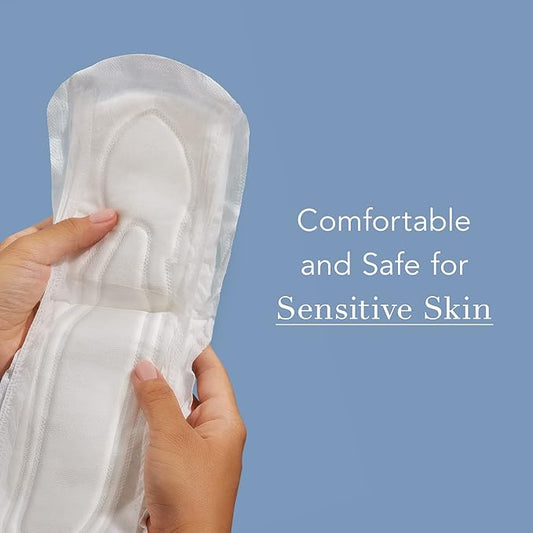Rael Incontinence Pads for Women, Organic 4 Layer 20 Count)