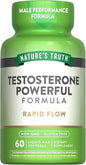 Nature's Truth Testosterone Supplement for Men | 60 Softgels | Non-GMO and Gluten Free Formula