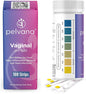 Pelvana Vaginal pH Balance Test Strips for Women 100 Strips FSA/HSA Eligible Vaginal Infection Test Kit Can Help Differentiate Bacterial Vaginosis (BV) and Yeast Infections