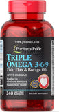 Puritan's Pride Triple Omega 3-6-9 Fish, 240 ct 1)