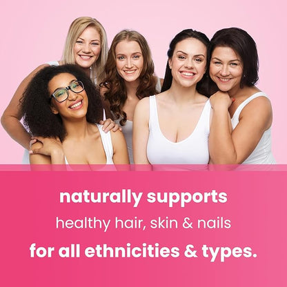 NutraChamps Hair Skin & Nails Gummies 5000mcg Biotin